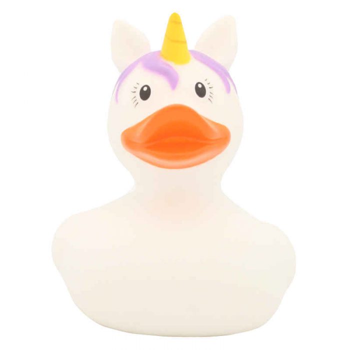 Einhorn Ente weiß