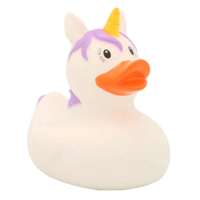 Einhorn Ente weiß