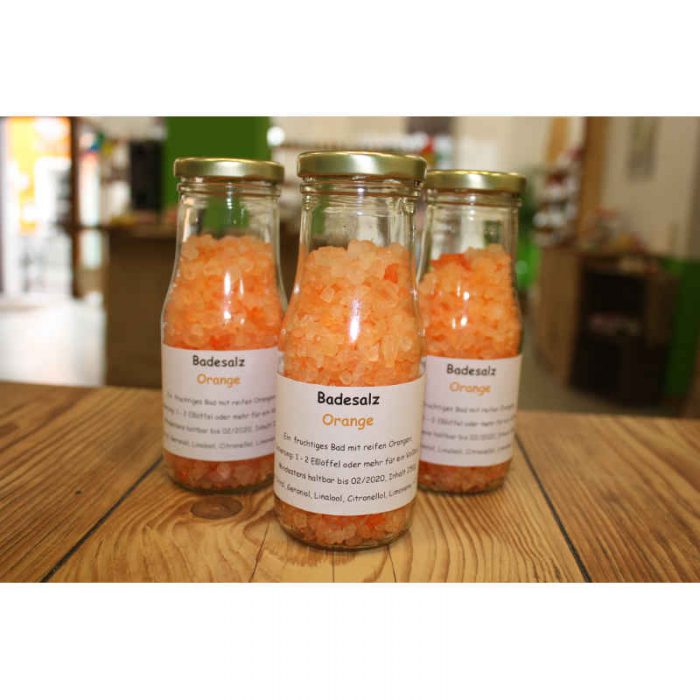 Badesalz Orange