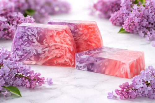 Blütenseife Flieder