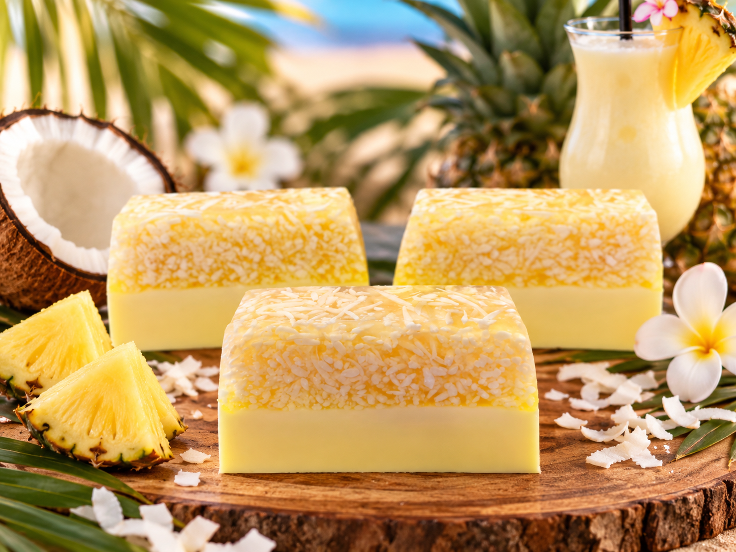 Cremige Pina Colada Seife