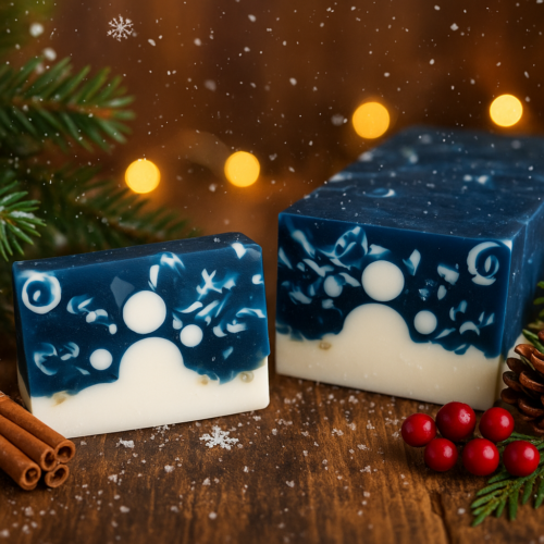 Winterseife Schneemann