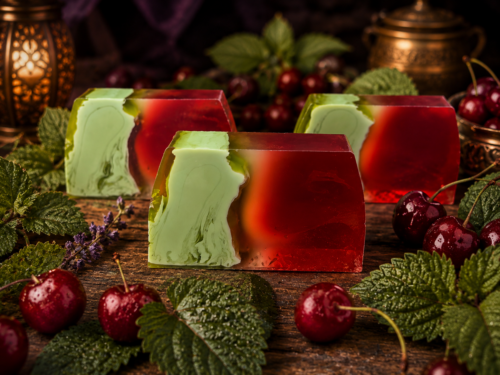 Patchouli Kirsche Seife