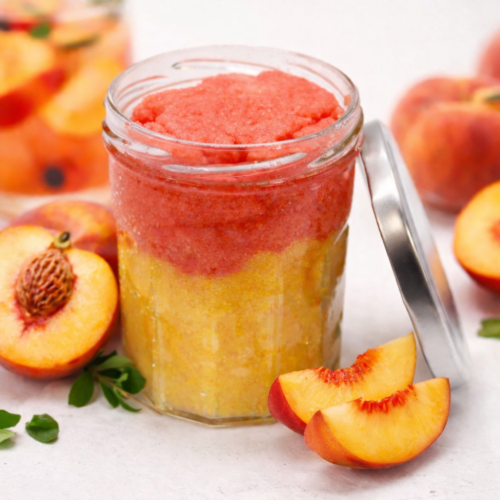 Zucker-Körperpeeling -Pfirsich Sangria