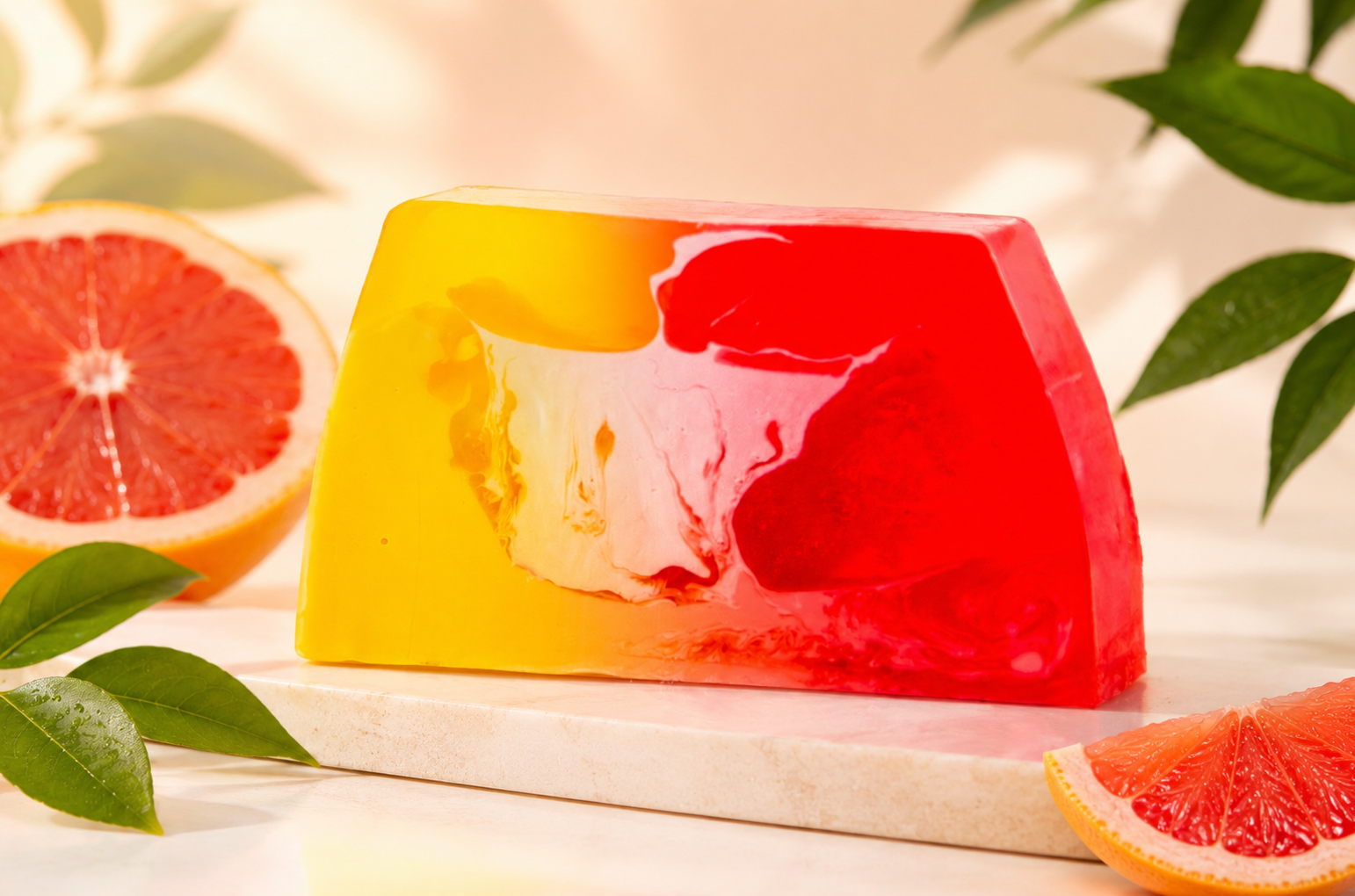 Fruchtige Grapefruit Seife
