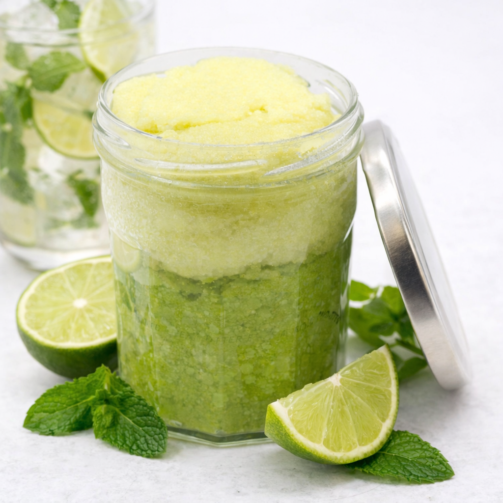Zucker-Körperpeeling – Klassischer Mojito