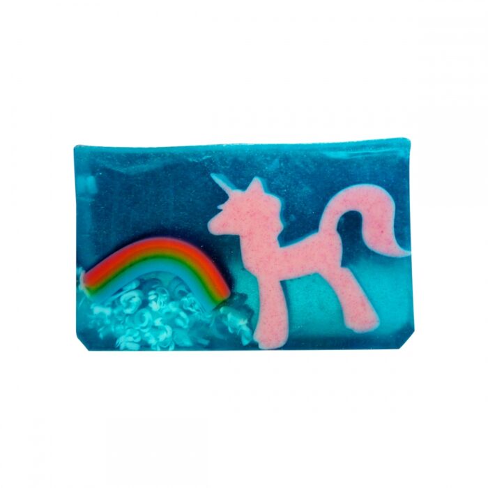 Motivseife Einhorn mit Regenbogen