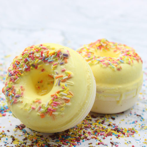 Badedonut Zitronen-Baiser