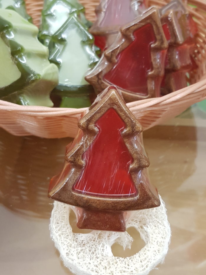 Weihnachtsbaum Seife Kokos/Zimt