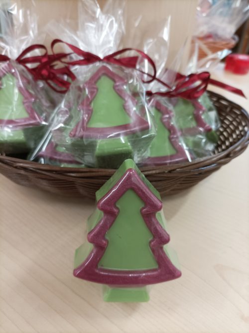 Weihnachtsbaum Seife Patchoulie Sandelholz