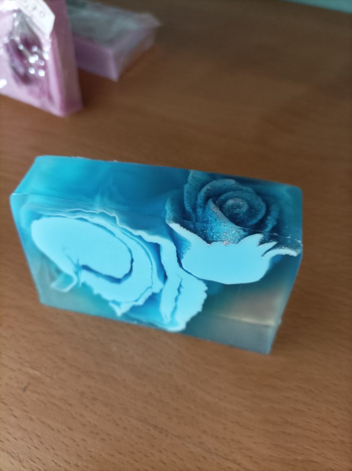 Blue Rose Seife
