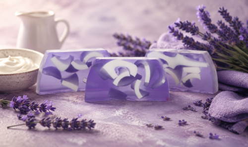 Cremige Lavendel Seife