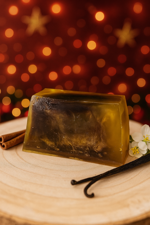 Winterliche Zimt Vanille Seife