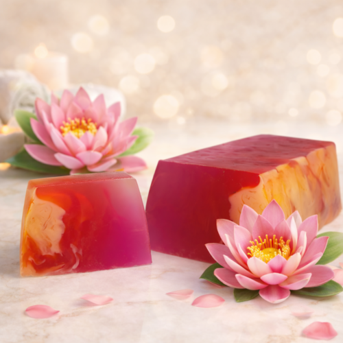 Lotusblüten Seife