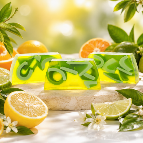 Fruchtige Citrus Seife