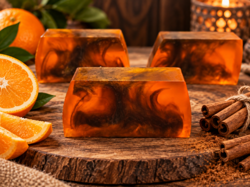 Orange Zimt Seife