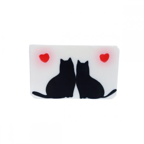 Motivseife Two love Cats