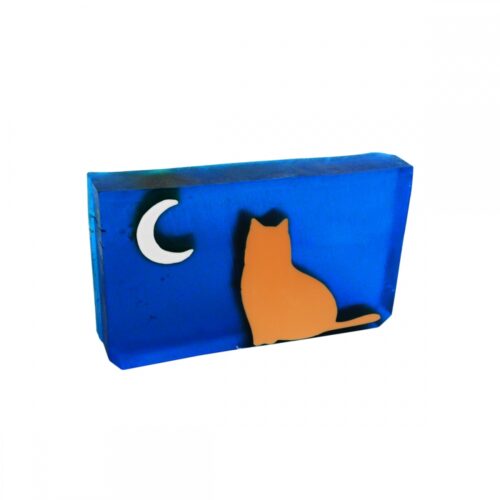 Motivseife Moon cat