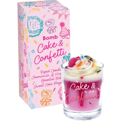 Duftkerze Cake and Confetti