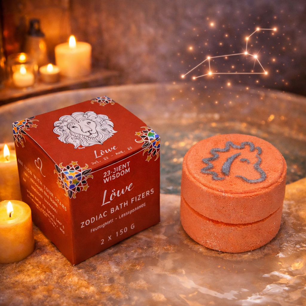 Horoskop Badebomben-Set – Sternzeichen Löwe