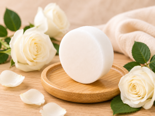 Festes Shampoo Rose