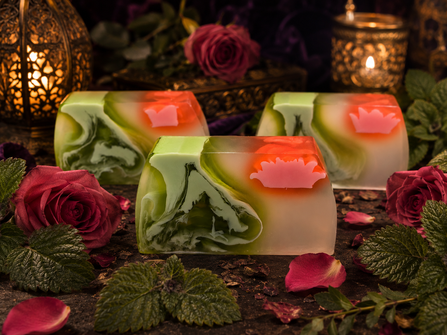 Patchouli Rose Seife