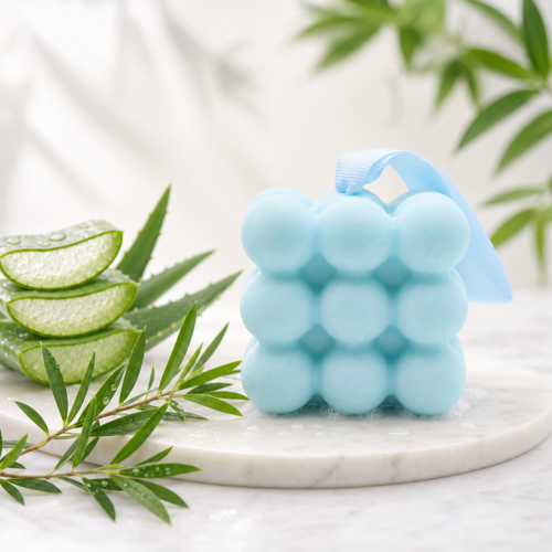 Massageseife Teebaum & Aloe Vera